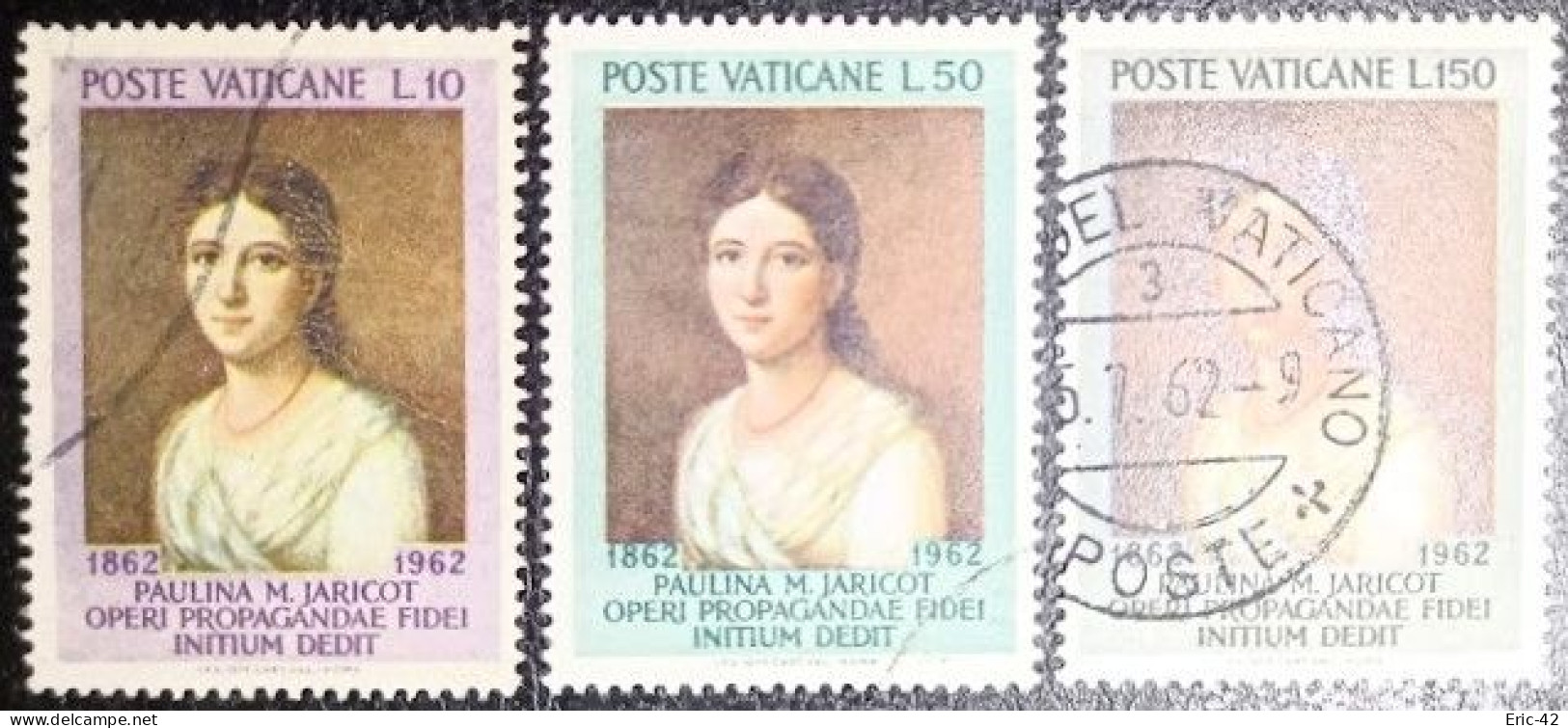 VATICAN. Y&T N°356/358. USED. - Gebraucht