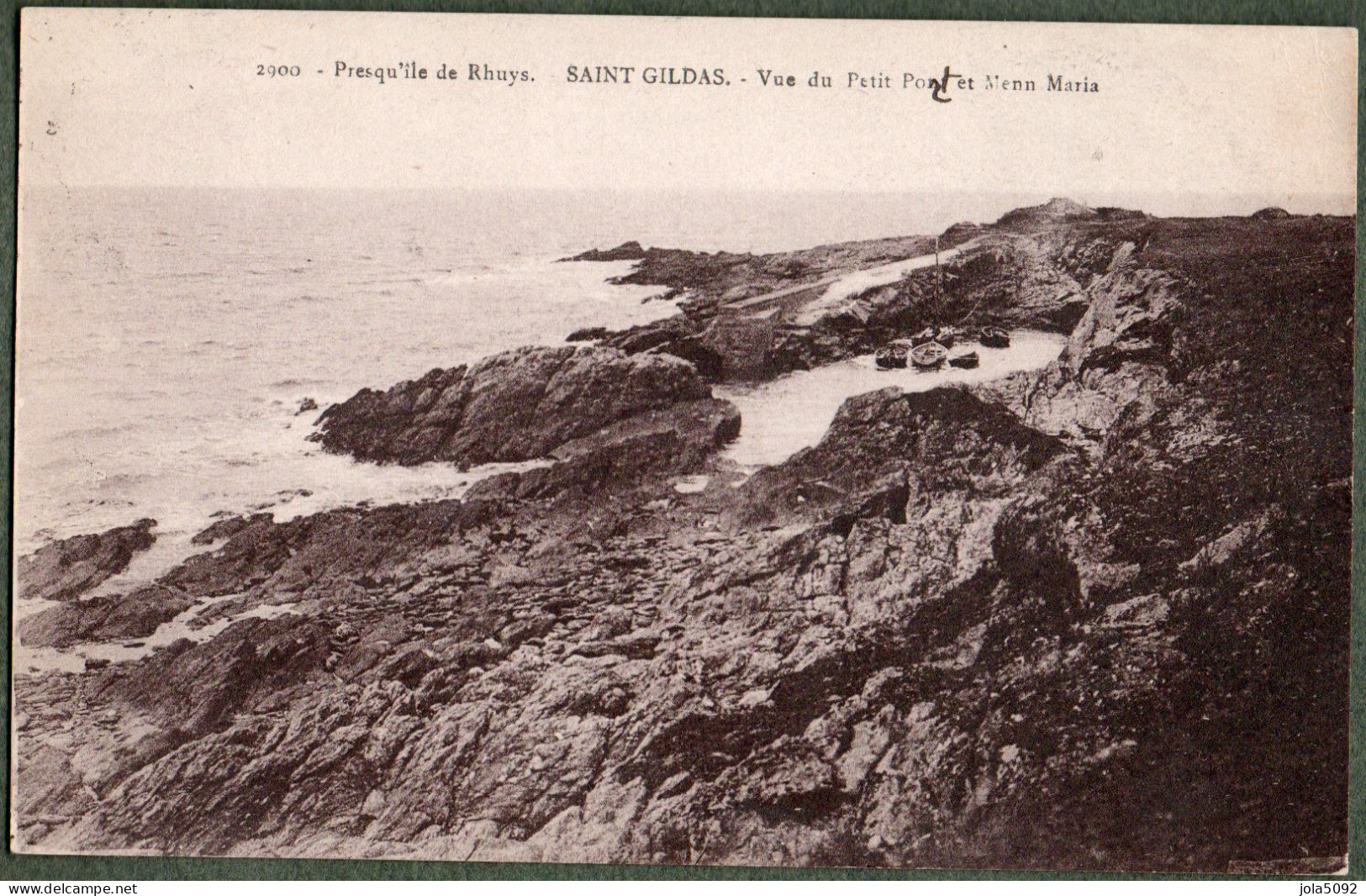 56 / Presqu'île De RHUYS - SAINT-GILDASVue Du Petit Pont Et Menn Maria - Autres & Non Classés