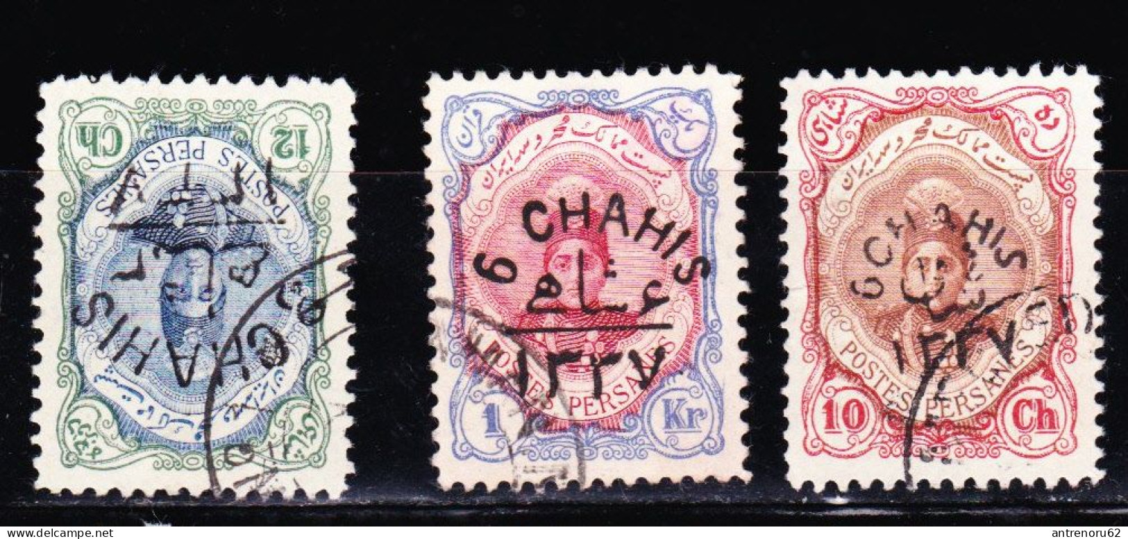 STAMPS-IRAN-1918-USED-SEE-SCAN - Irán