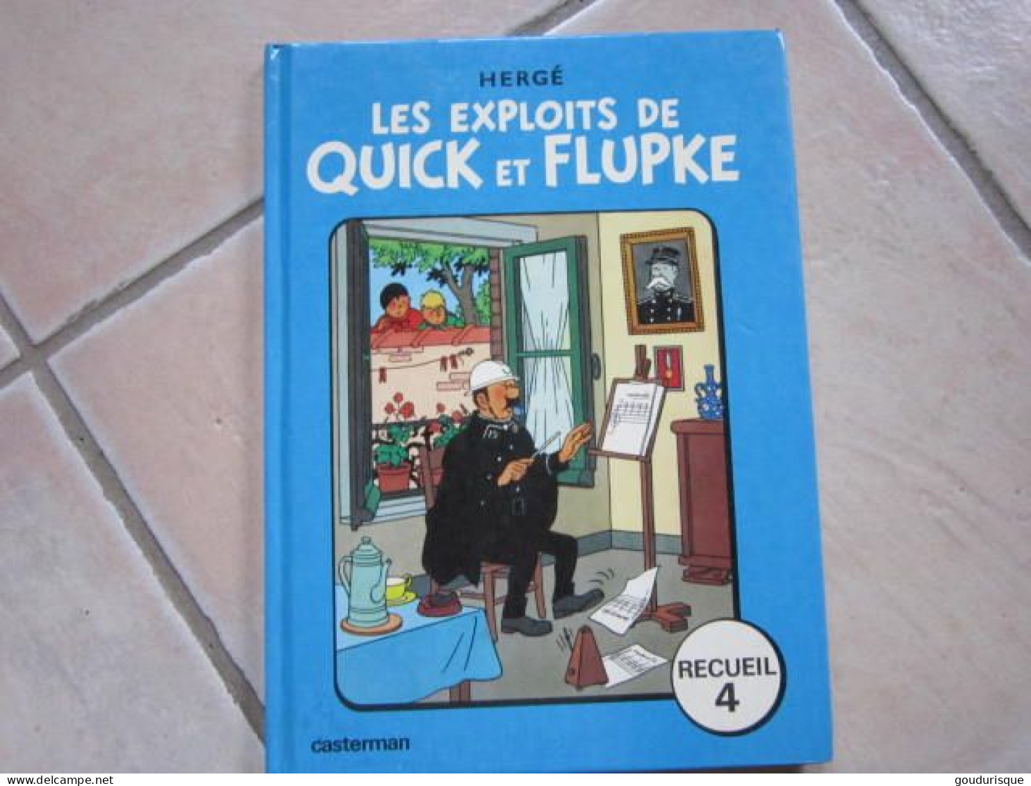 QUICK ET FLUPKE RECUEIL 4  HERGE - Quick Et Flupke