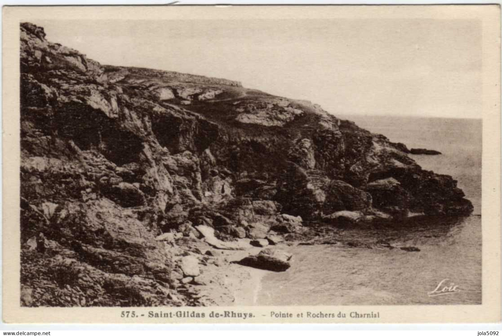 56 / SAINT-GILDAS-DE-RHUYS - Pointe Et Rochers Du Charnial - Sonstige & Ohne Zuordnung