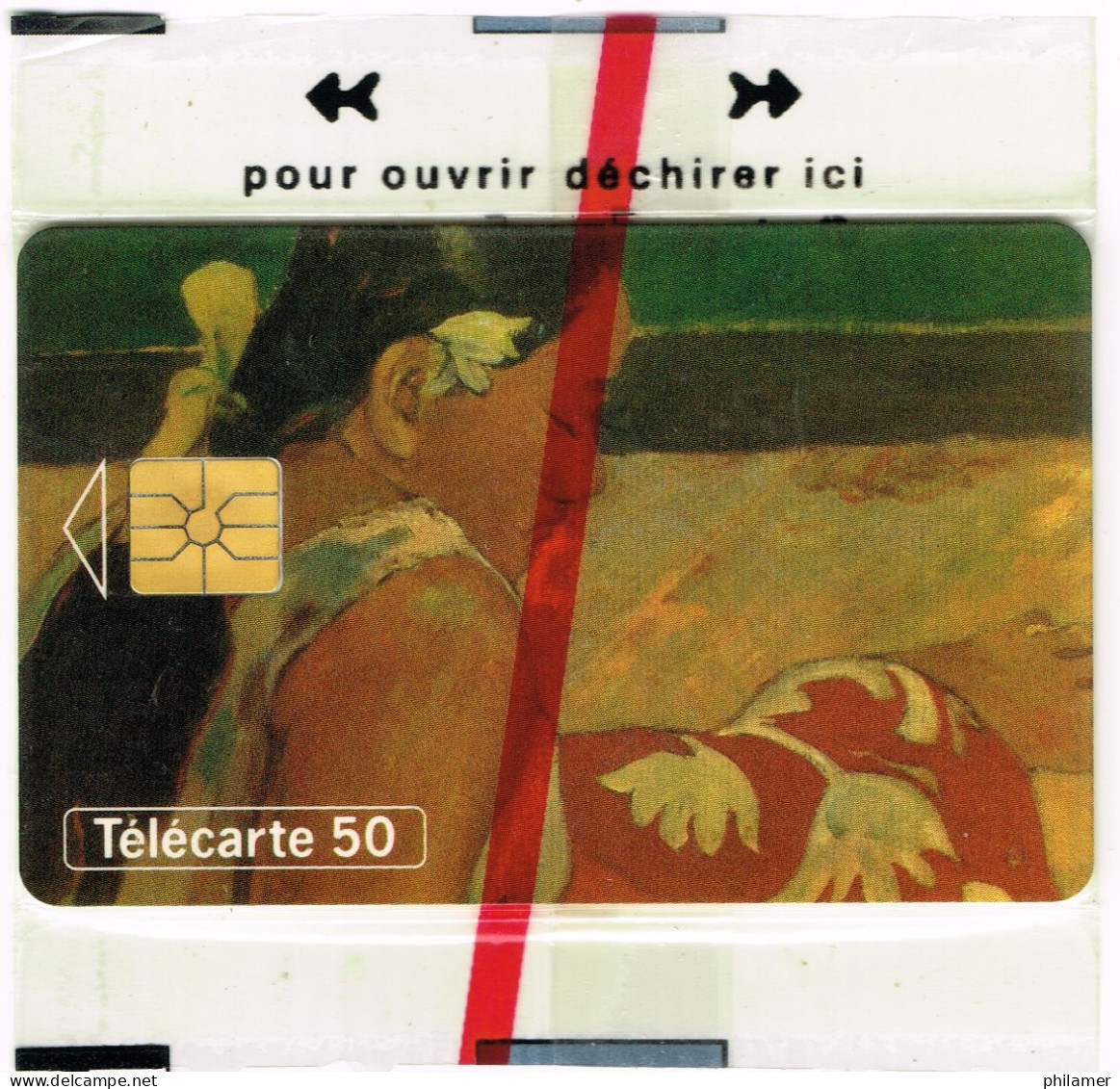 France French Telecarte Phonecard PRIVEE PUBLIQUE EN1733 CEF 30 GAUGUIN PEINTRE FEMMES DE TAHITI POLYNESIE NSB BE - 50 Eenheden