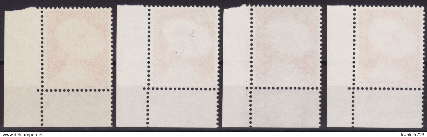 Bund: MiNr. 851 (Industrie Und Technik 1975) Mit Formnummern 1, 2 Und 3, Postfrisch ** - Unused Stamps