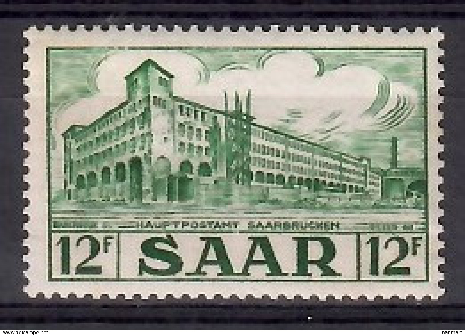 Germany, Saarland 1953 Mi 326 Mh - Mint Hinged  (PLZE5 SAA326) - Other & Unclassified