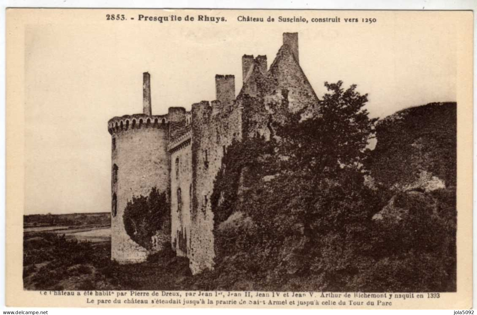 56 / Presqu'île De RHUYS - Château De Suscinio - Sonstige & Ohne Zuordnung