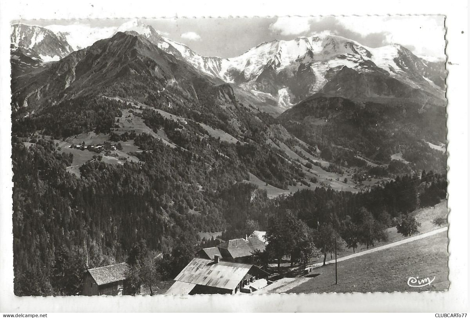 Saint-Gervais-les-Bains (74) : Vue Générale Du Quartier De La Colonie De Saint-Nicolas-de-Véroce En 1965 PF. - Saint-Gervais-les-Bains