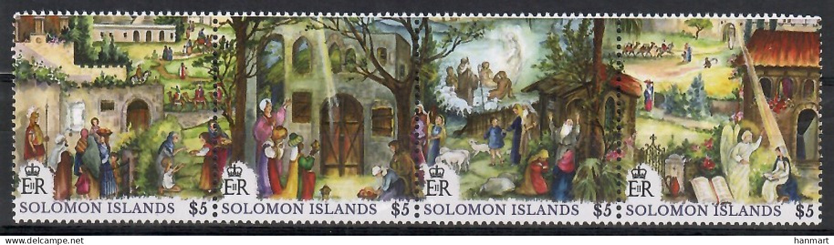 Solomon Islands 2015 Mi Per MNH  (ZS7 SLIpervie2015) - Navidad