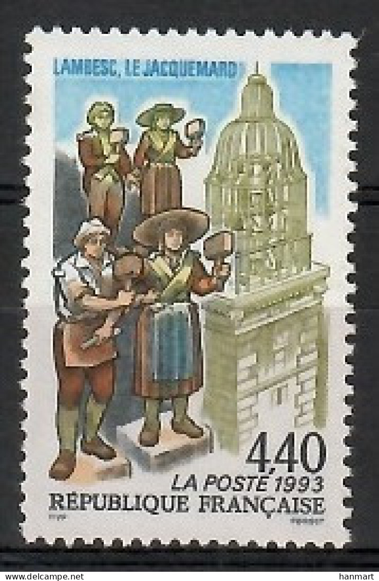 France 1993 Mi 2980 MNH  (ZE1 FRN2980) - Sonstige