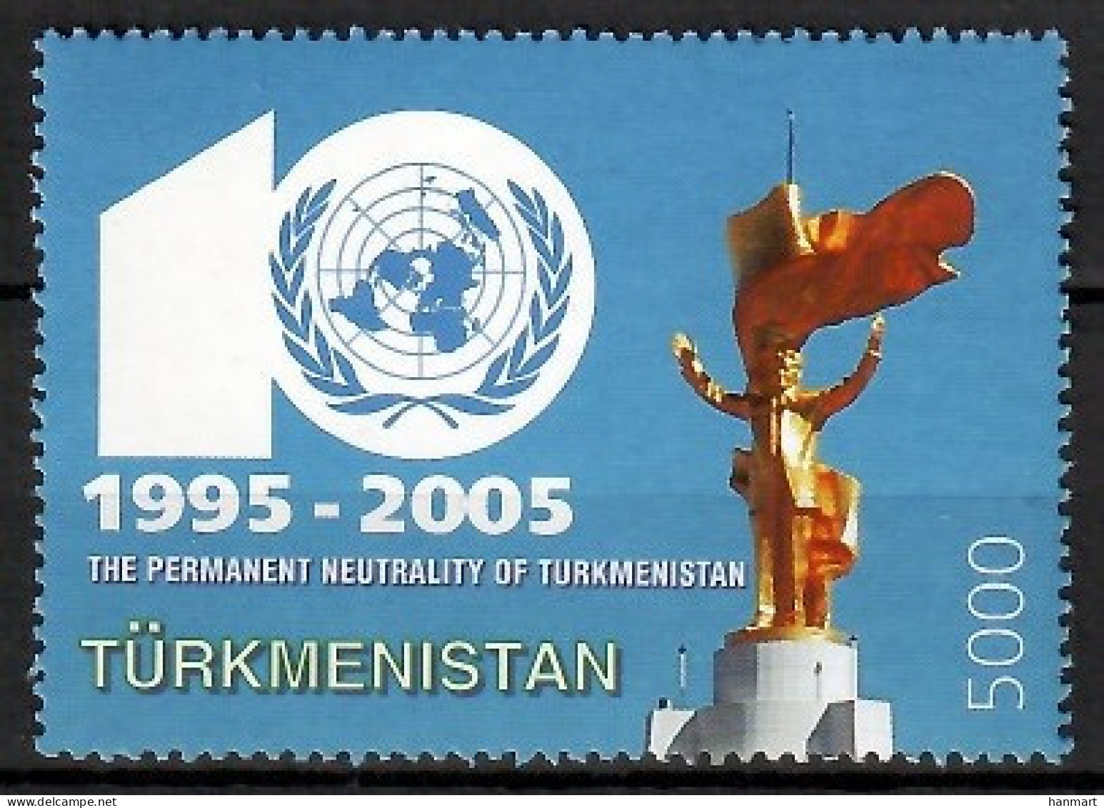Turkmenistan 2005 Mi 188 MNH  (LZS9 TRM188) - Beeldhouwkunst