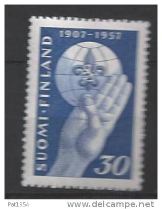 Finlande 1957 N° 453 50ème Anniversaire Du Scoutisme International - Ongebruikt