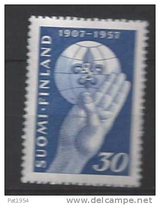 Finlande 1957 N° 453 50ème Anniversaire Du Scoutisme International - Ungebraucht