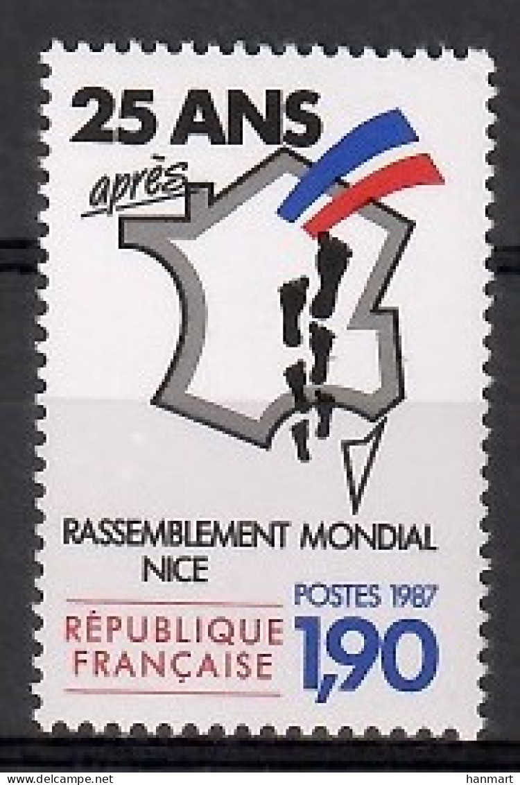 France 1987 Mi 2617 MNH  (ZE1 FRN2617) - Géographie