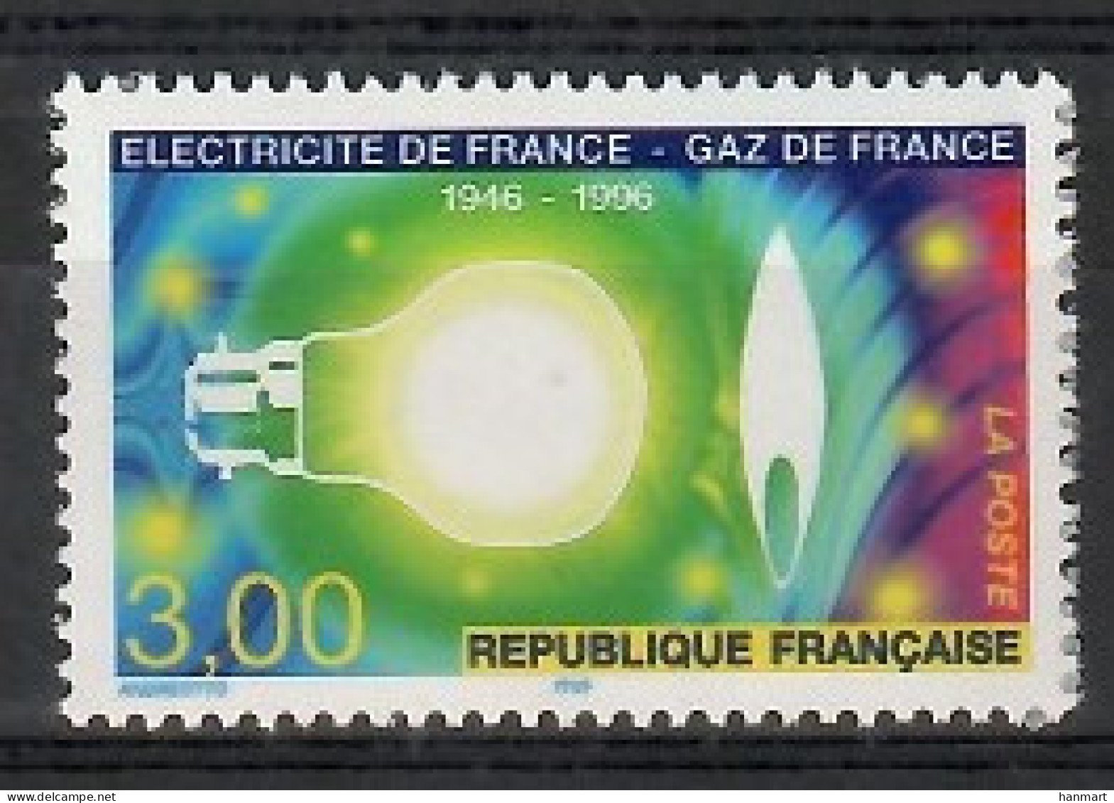 France 1996 Mi 3140 MNH  (ZE1 FRN3140) - Altri