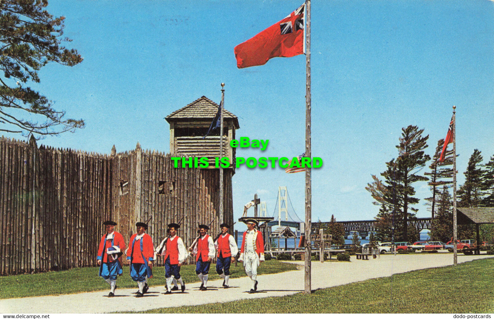 R571458 Fort Michilimackinac. Mackinaw City. Michigan. Lucy Gridley. Hiawatha Ca - World