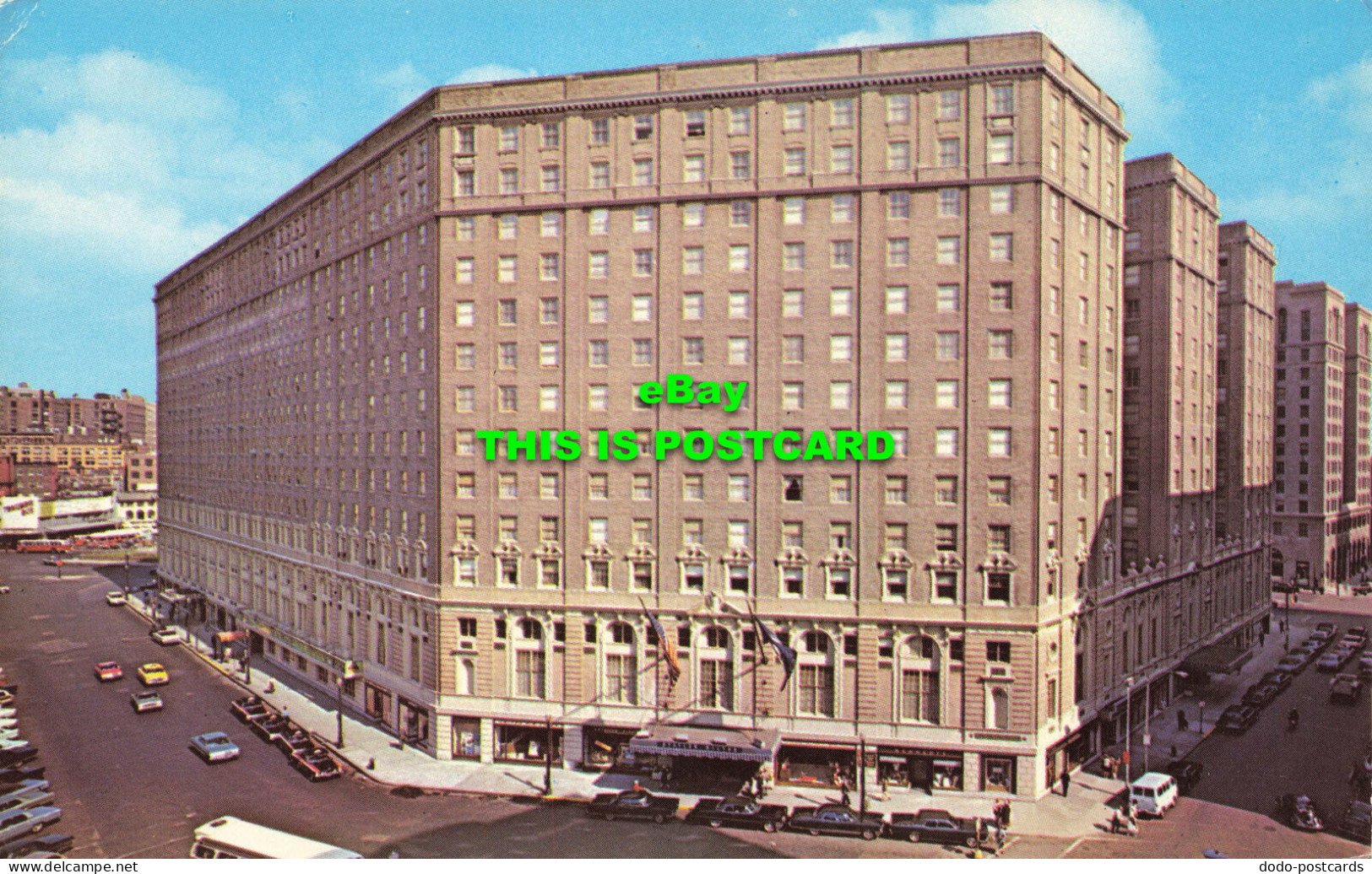 R571794 Statler Hilton. Boston. Carte Blanche. Plastichrome. Colourpicture - World