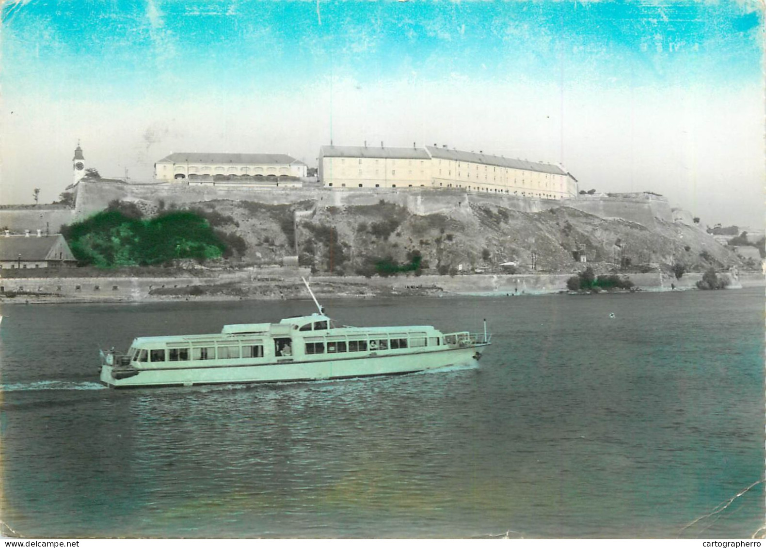 Navigation Sailing Vessels & Boats Themed Postcard Novi Sad Cruise Ship 1961 - Velieri