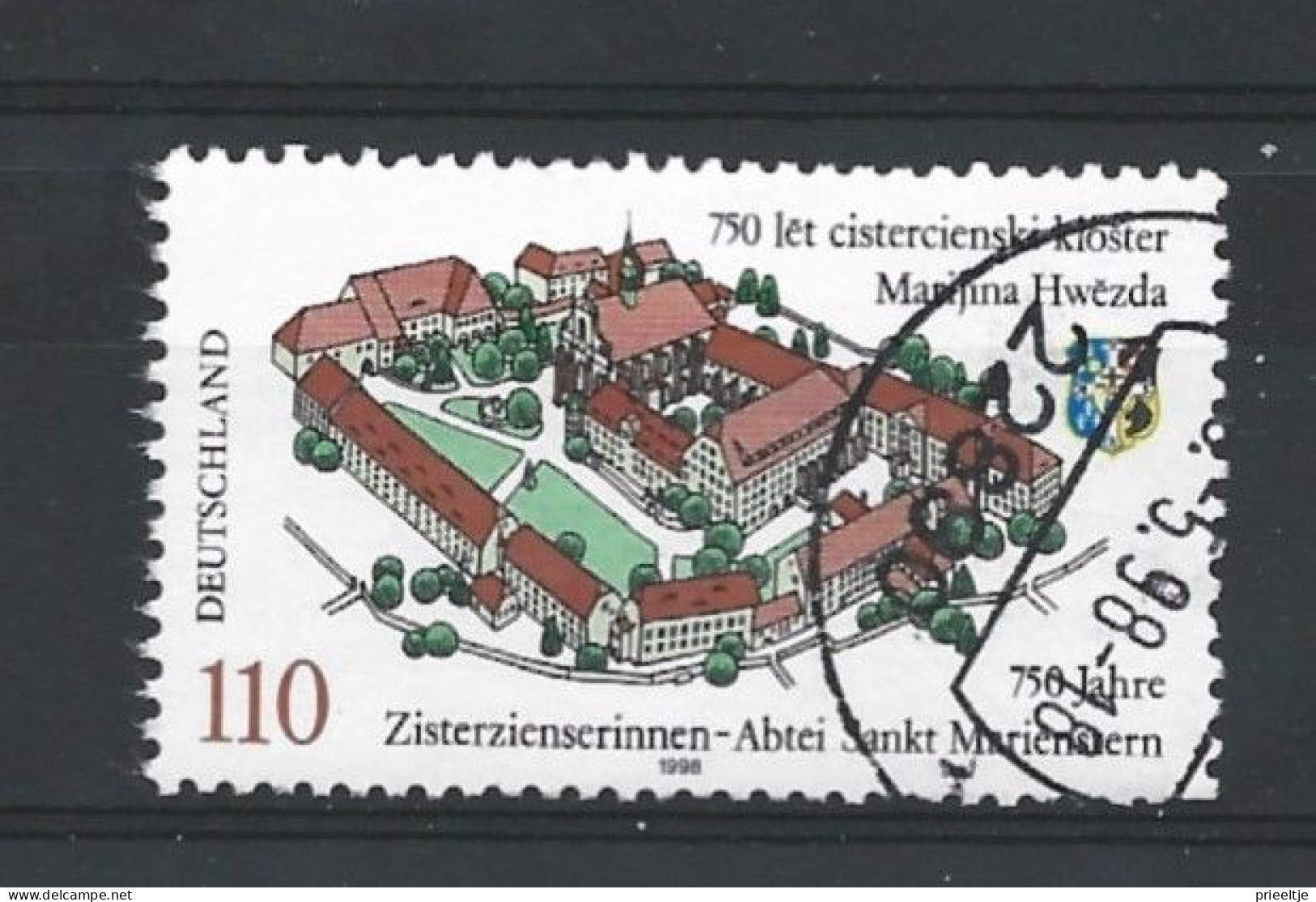DBP 1998 St Marienstern 750th Anniv. Y.T. 1814 (0) - Used Stamps