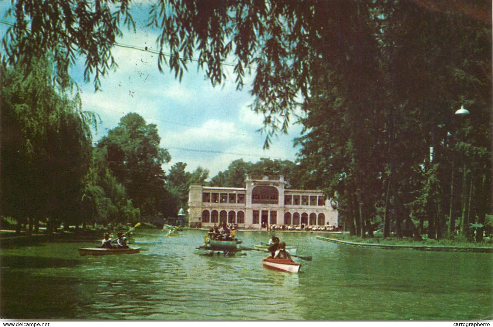 Navigation Sailing Vessels & Boats Themed Postcard Romania Cluj Park - Velieri