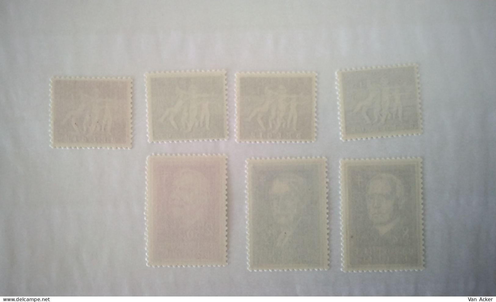 Nr.979/985** Antiteringzegels. - Unused Stamps