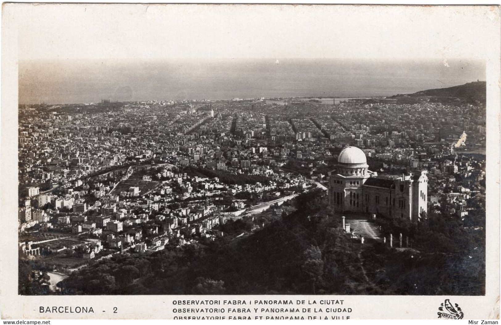 In 6 Languages Read A Story: Barcelona. Observatori Fabra I Panorama De La Ciutat Observatory And Panorama Of The City - Barcelona