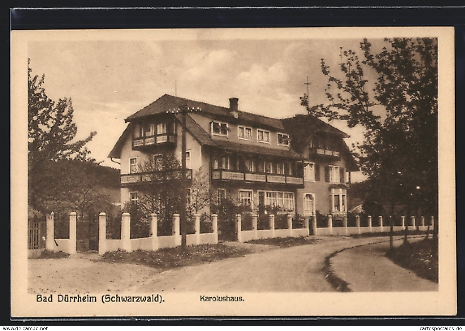 AK Bad Dürrheim, Hotel Karolushaus  - Bad Duerrheim