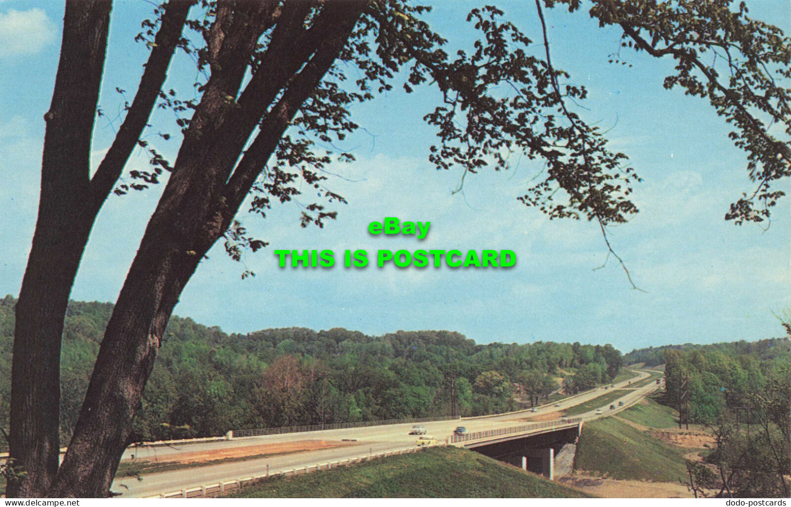 R571817 New York State Thruway Looking North At 84 Mile Marker 7 Miles South Of - World