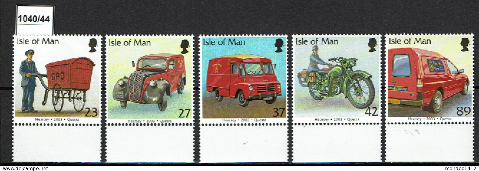 Isle Of Man - 2003 - MNH - Postal Transport, Véhicules Postaux, Mail Vehicles, Bike, Motor Bikes, Cars - Isle Of Man