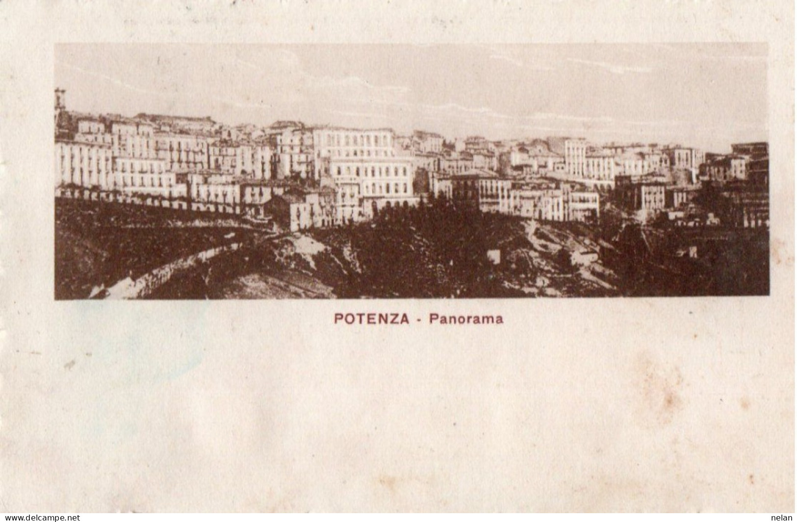 POTENZA - PANORAMA - F.P. - Potenza