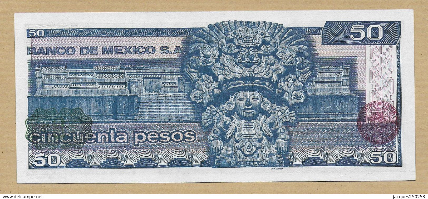 50 PESOS 1981 NEUF - Mexico