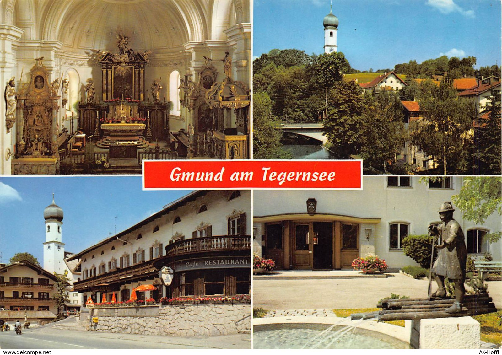 Gmund Am Tegernsee - Mehrbildkarte - Tegernsee