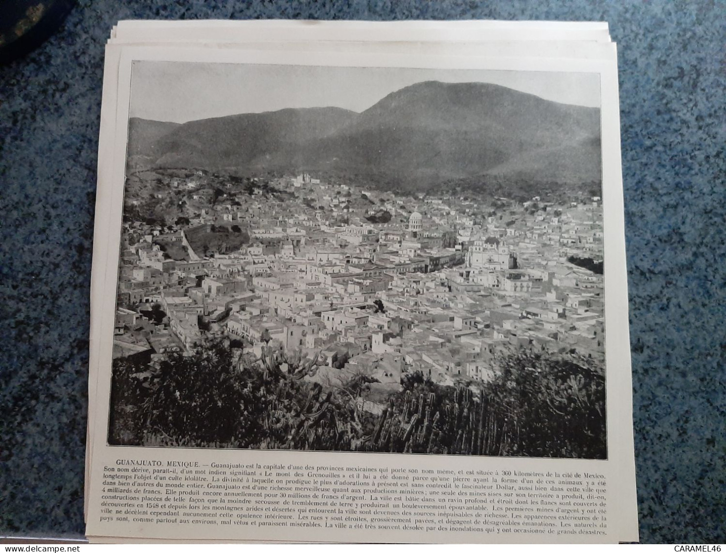 AFFICHE  - PHOTOGRAPHIQUE   - GUANAJUATO  , MEXIQUE    (  Le Mont Des Grenouilles ) - Affiches