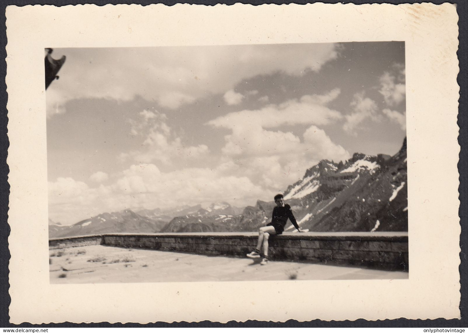 Dolomiti - Passo Sella - Veduta - Foto D'epoca - Vintage Photo - Places