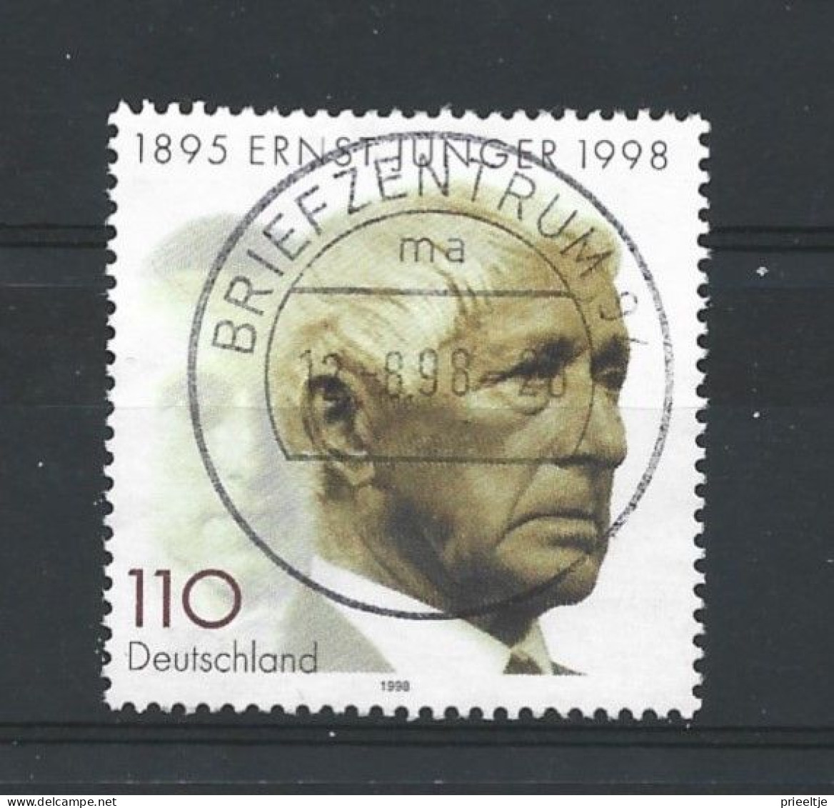 DBP 1998 Ernst Jünger Y.T. 1816 (0) - Used Stamps