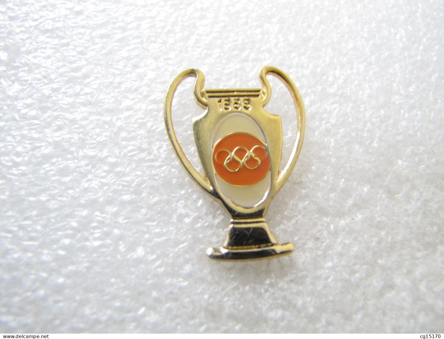 PIN'S   COUPE   1989   ANNEAUX OLYMPIQUES - Andere & Zonder Classificatie