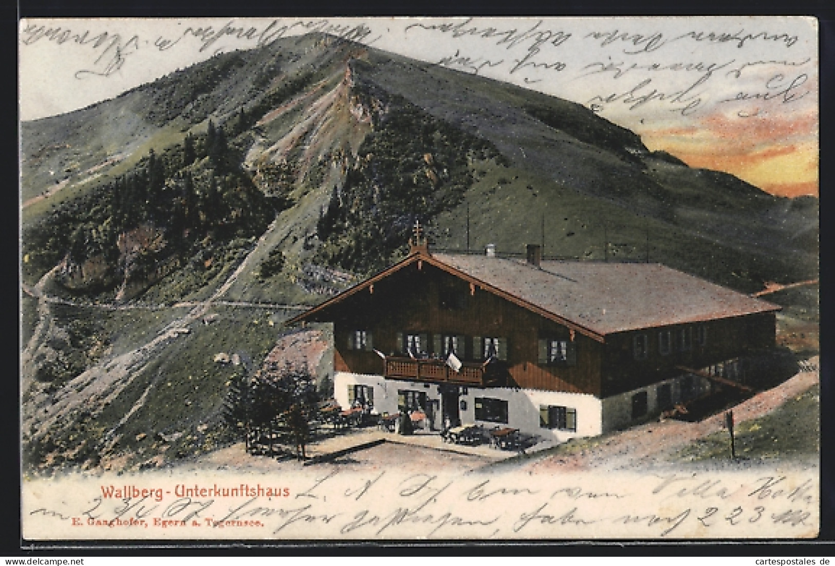 AK Wallber-Unterkunftshaus, Berghütte  - A Identifier