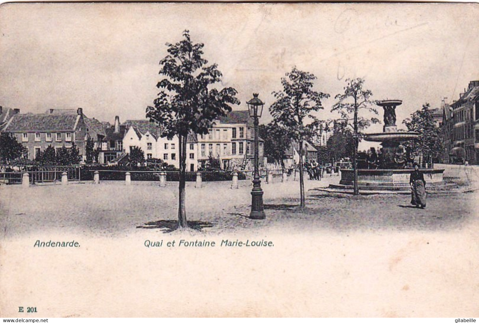 AUDENARDE- OUDENAARDE - Quai Et Fontaine Marie Louise - Oudenaarde