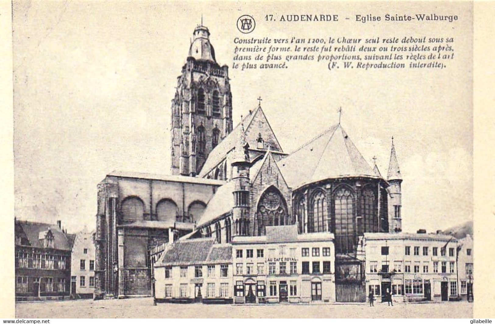 AUDENARDE- OUDENAARDE -  EgliseSainte Walburge - Oudenaarde