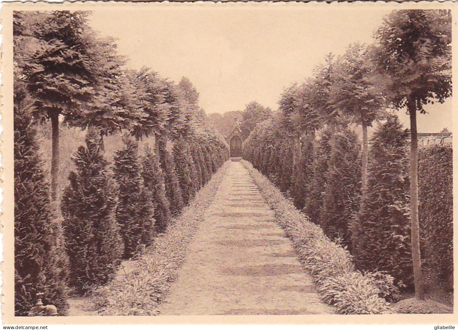 LOVENDEGEM - Soeurs De La Charité - Zusters Van Liefde -  Institut Bernadette - Allée Et Chapelle Pere Triest - Lovendegem