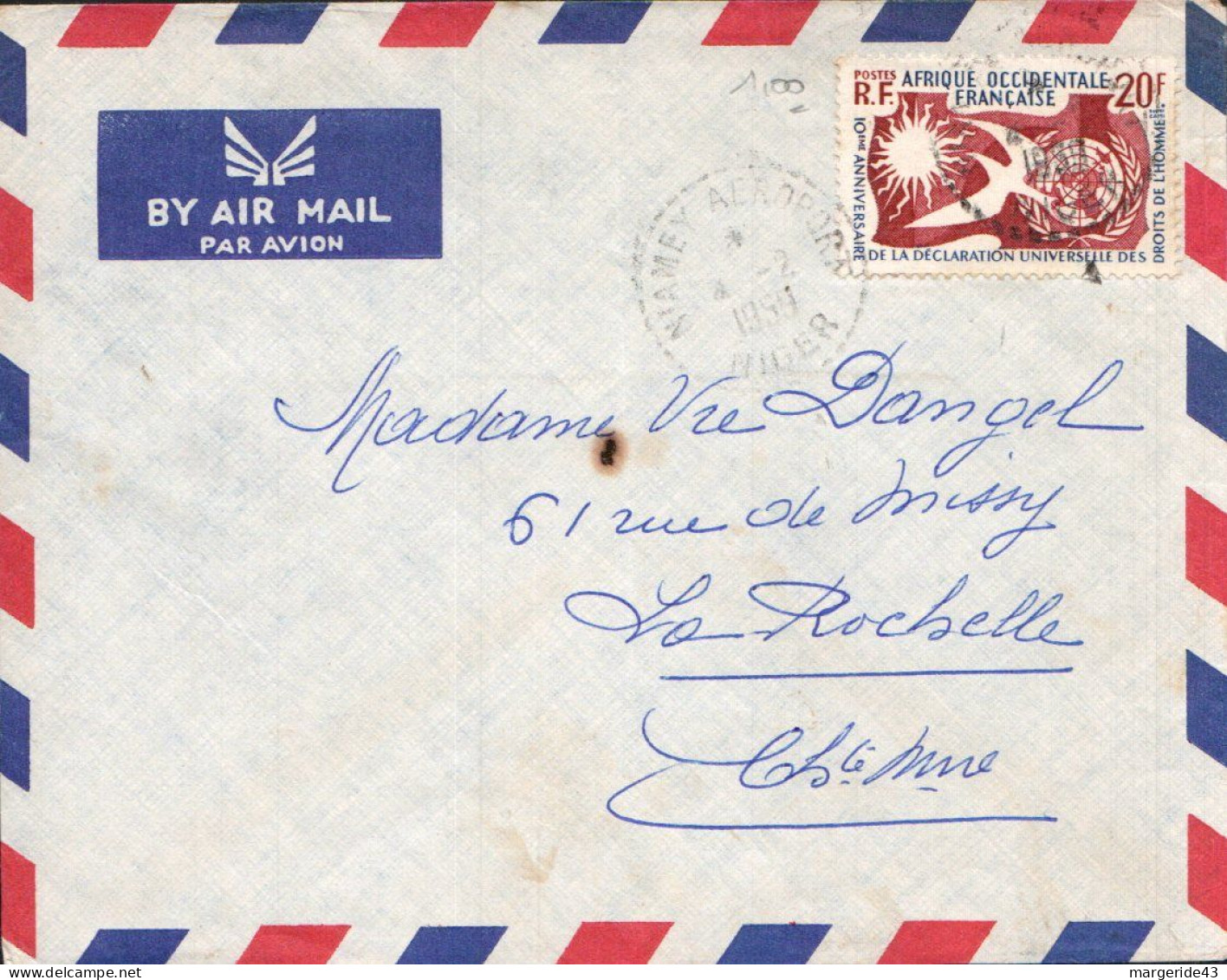 A O F SEUL SUR  LETTRE POUR LA FRANCE 1951 - Briefe U. Dokumente