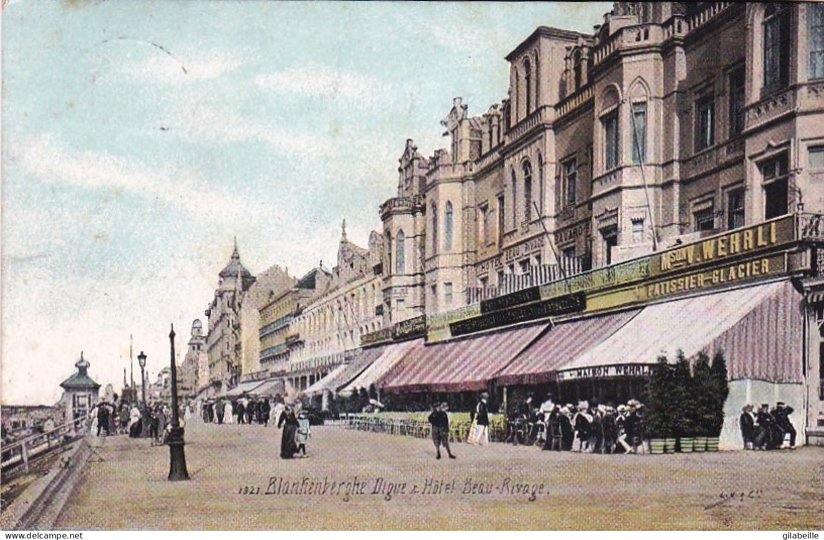 BLANKENBERGHE - BLANKENBERGE - Digue Et Hotel Beau Rivage - Blankenberge