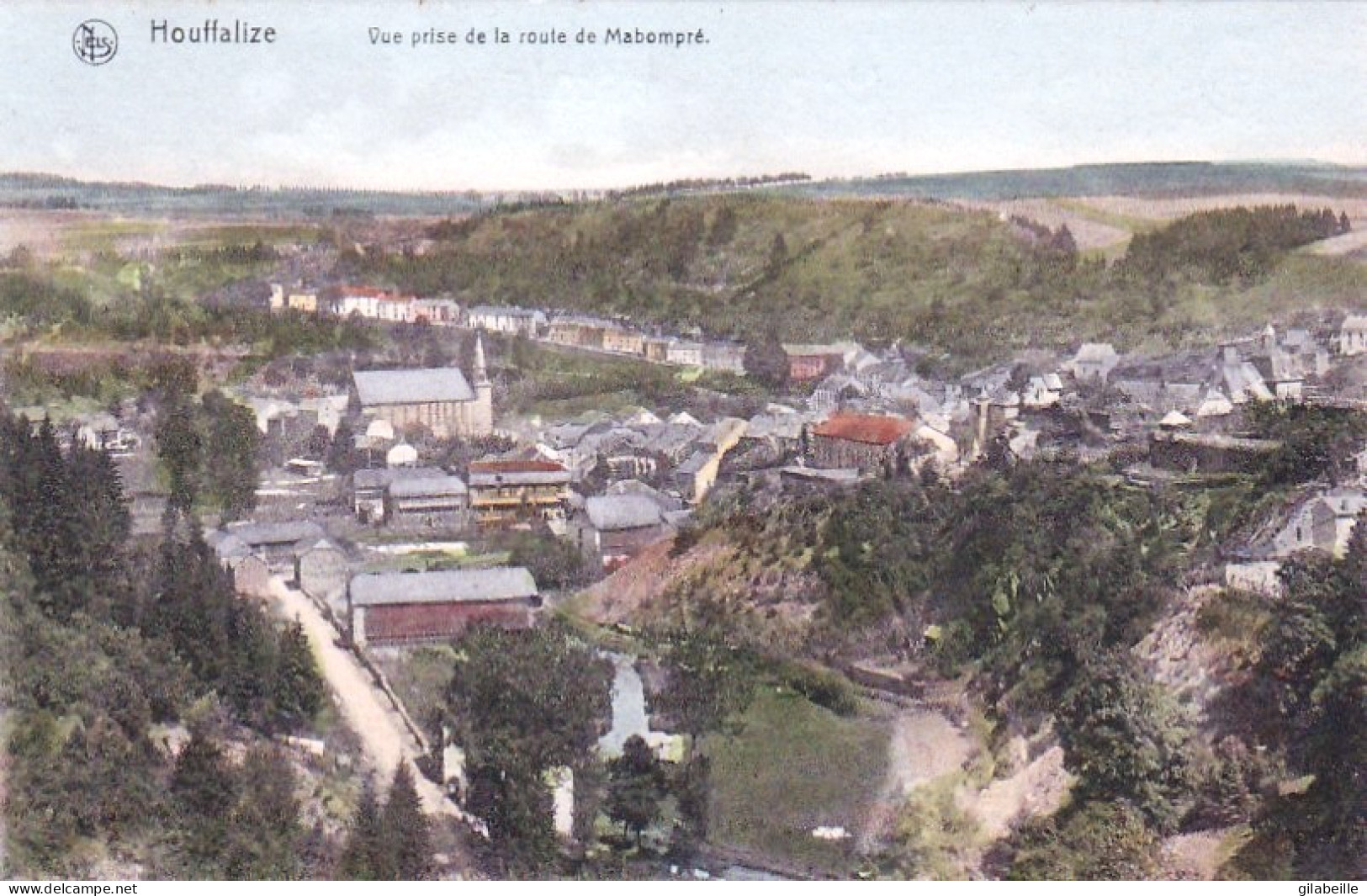 HOUFFALIZE -    Vue Prise De La Route De Mabompré - Houffalize
