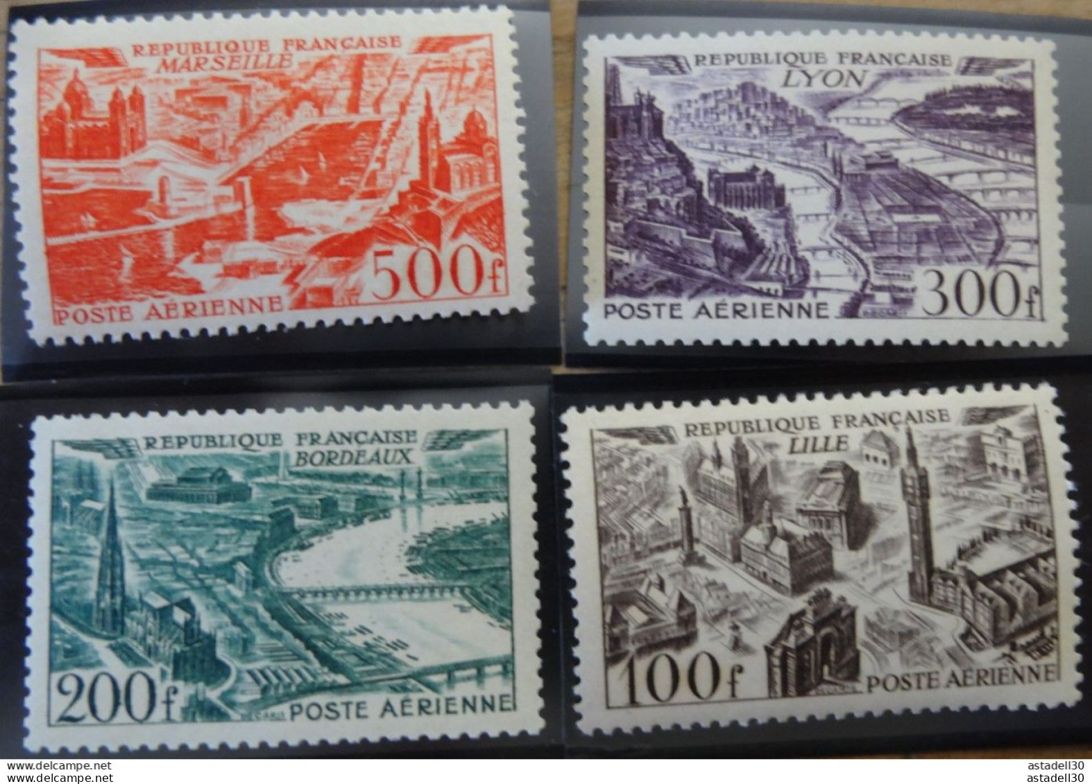 PA N° 24 à 27 - Neufs ** - Vues Stylisées De Grandes Villes, MNH**, Superbe   ...... AQ .... CL1-14-6 - 1927-1959 Ungebraucht