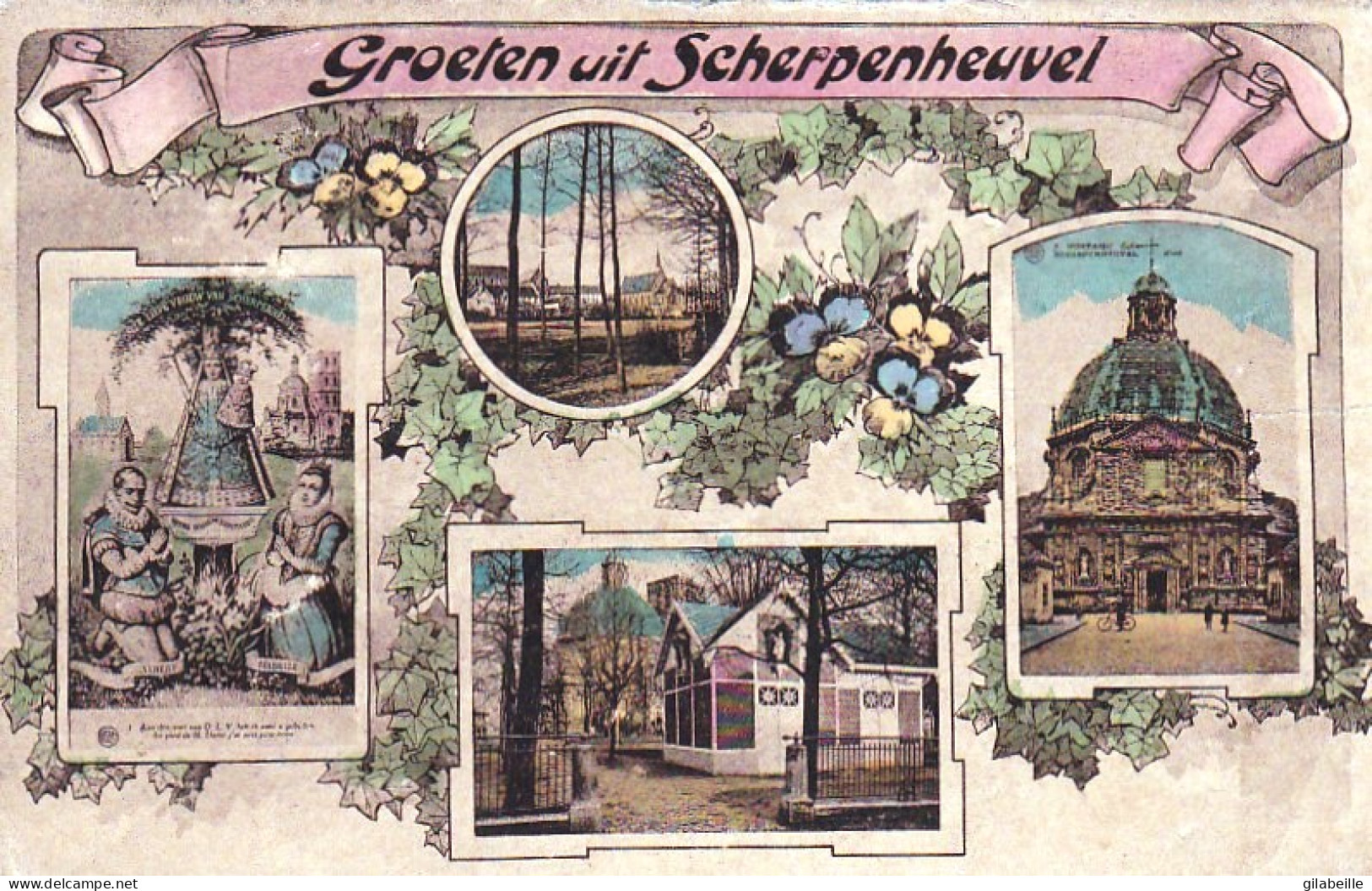  MONTAIGU - SCHERPENHEUVEL -   Groeten Uit Scherpenheuvel - Scherpenheuvel-Zichem