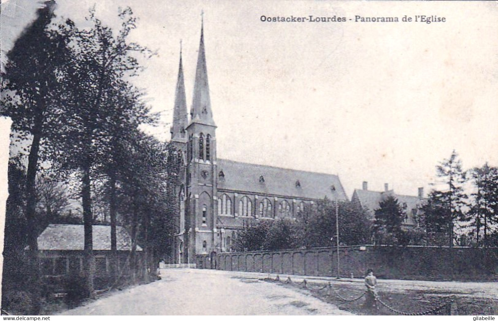 OOSTACKER - LOURDES - Panorama De L'église - Gent