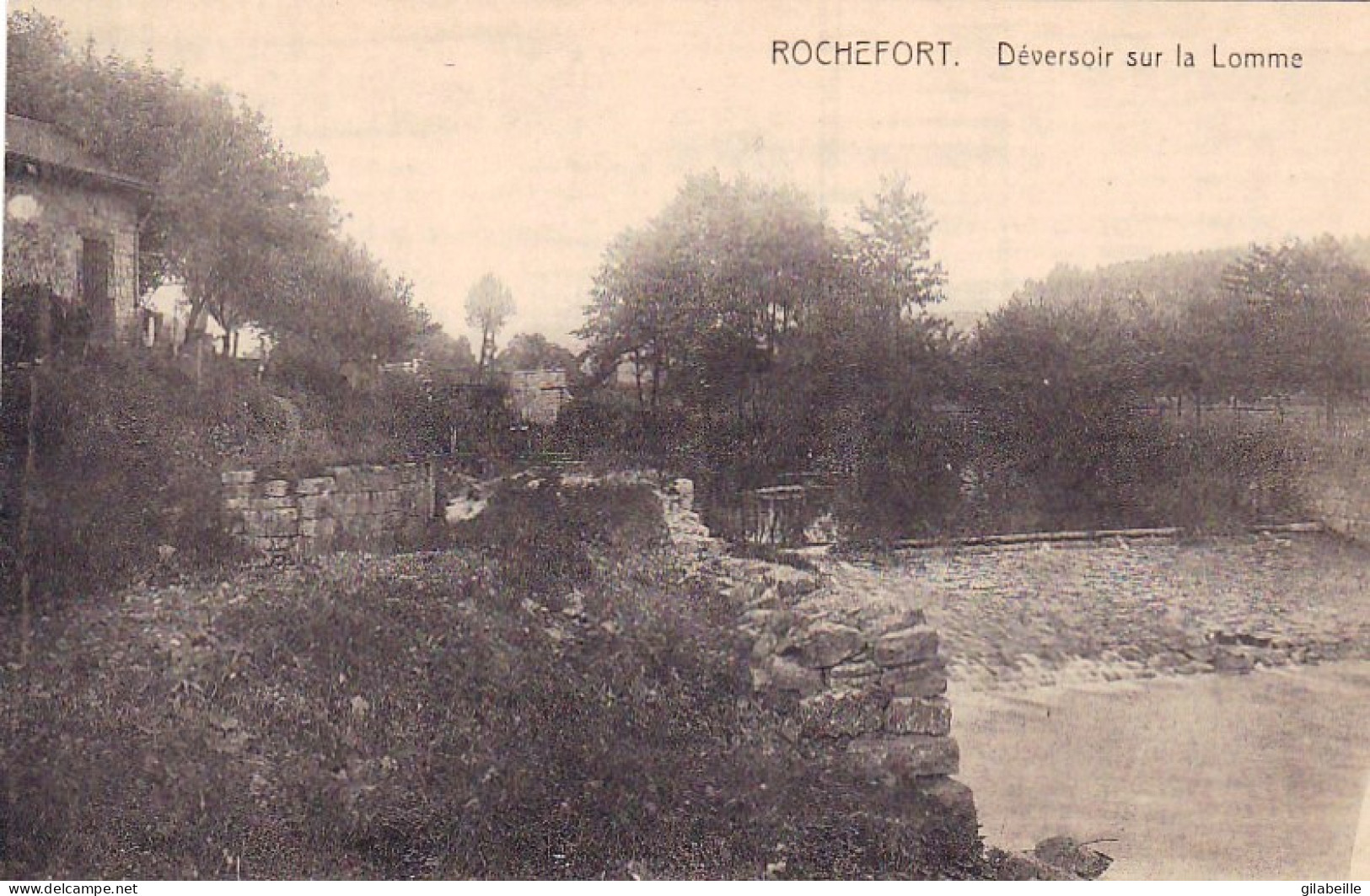 ROCHEFORT - Deversoir Sur La Lomme - Rochefort