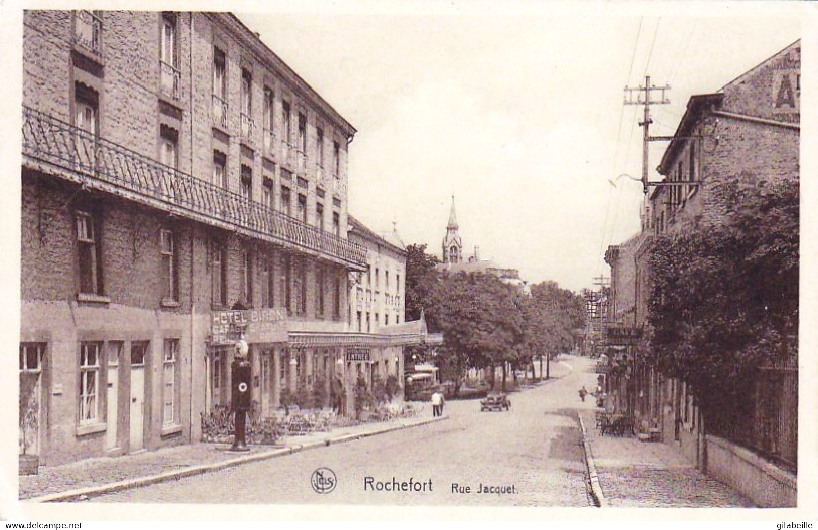 ROCHEFORT -   Rue Jacquet - Hotel Biron - Pompe A Essence - Rochefort