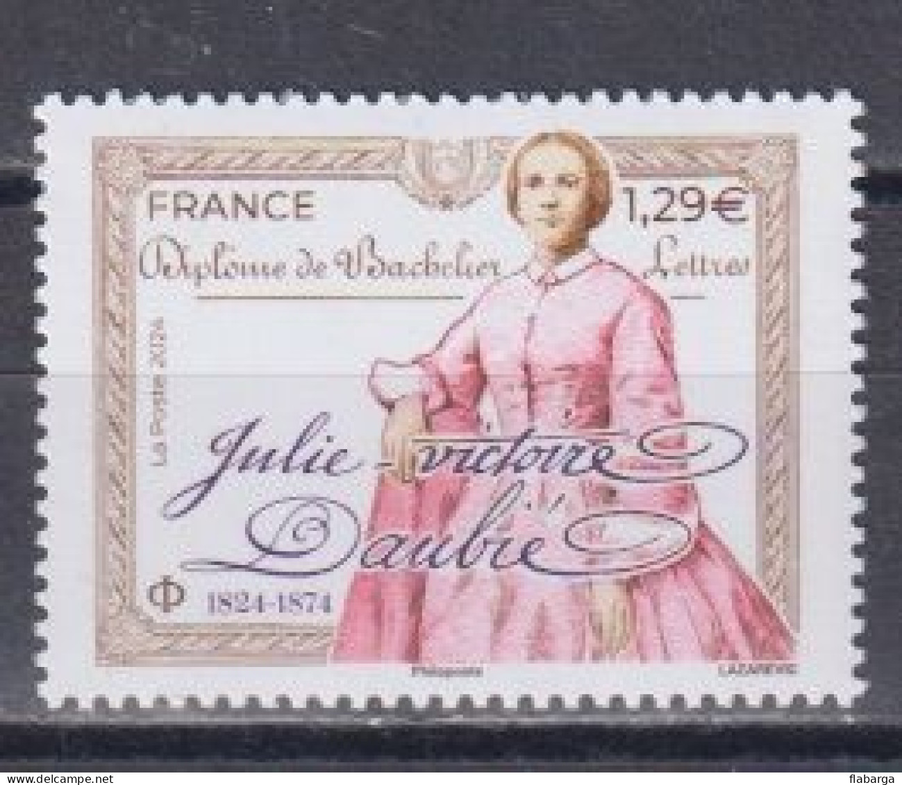 Año 2024  Julie Daubie - Unused Stamps