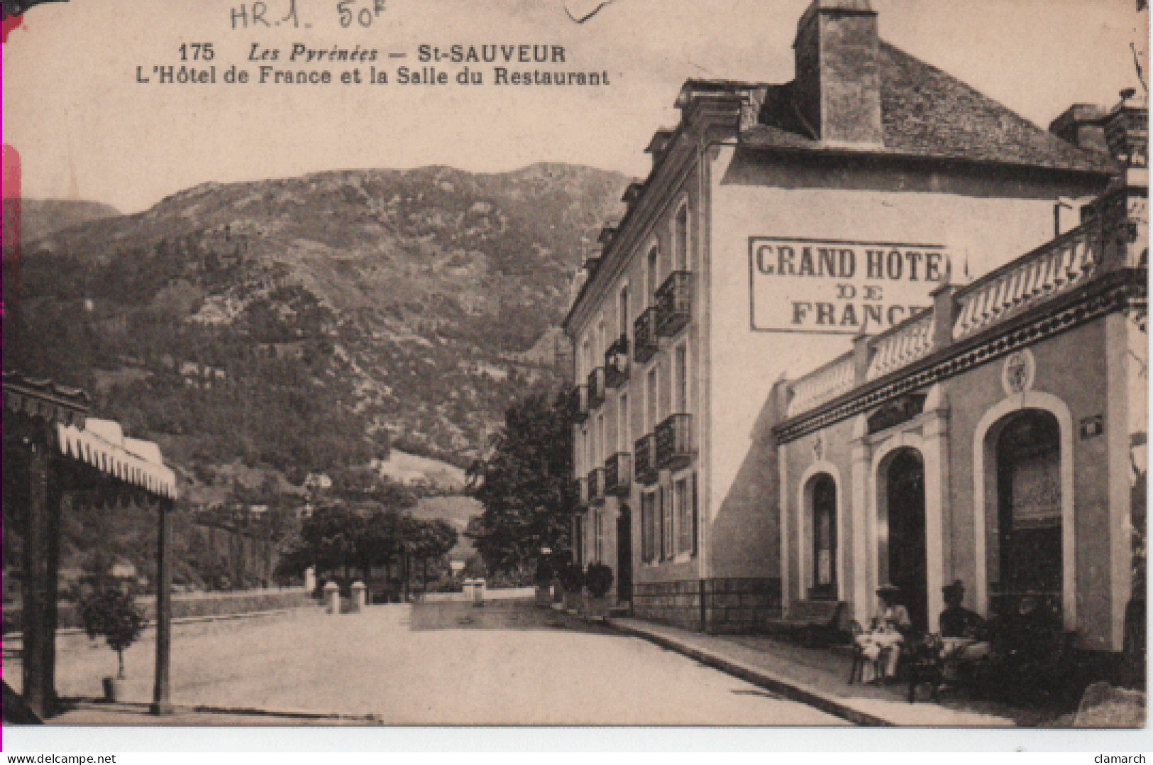 HTES PYRENEES-Saint-Sauveur-L'Hôtel De France Et La Salle Du Restaurant -175 - Luz Saint Sauveur