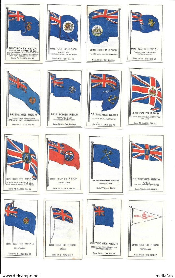 ED11 - VIGNETTES CIGARETTES MASSARY - DRAPEAUX ANGLAIS - UNION JACK - Otras Marcas