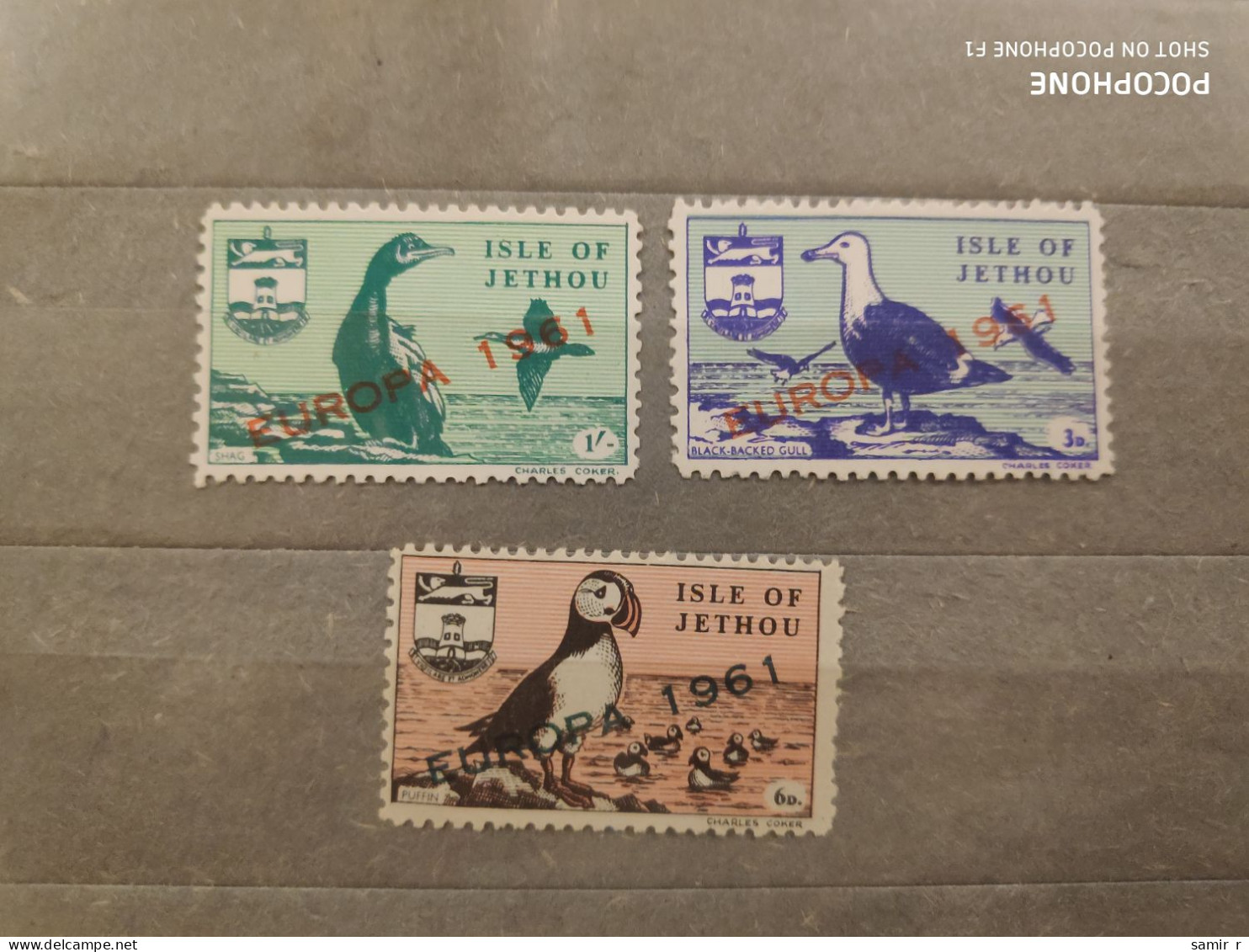 1961	Isle Of Lethou	Birds (F95) - Man (Insel)